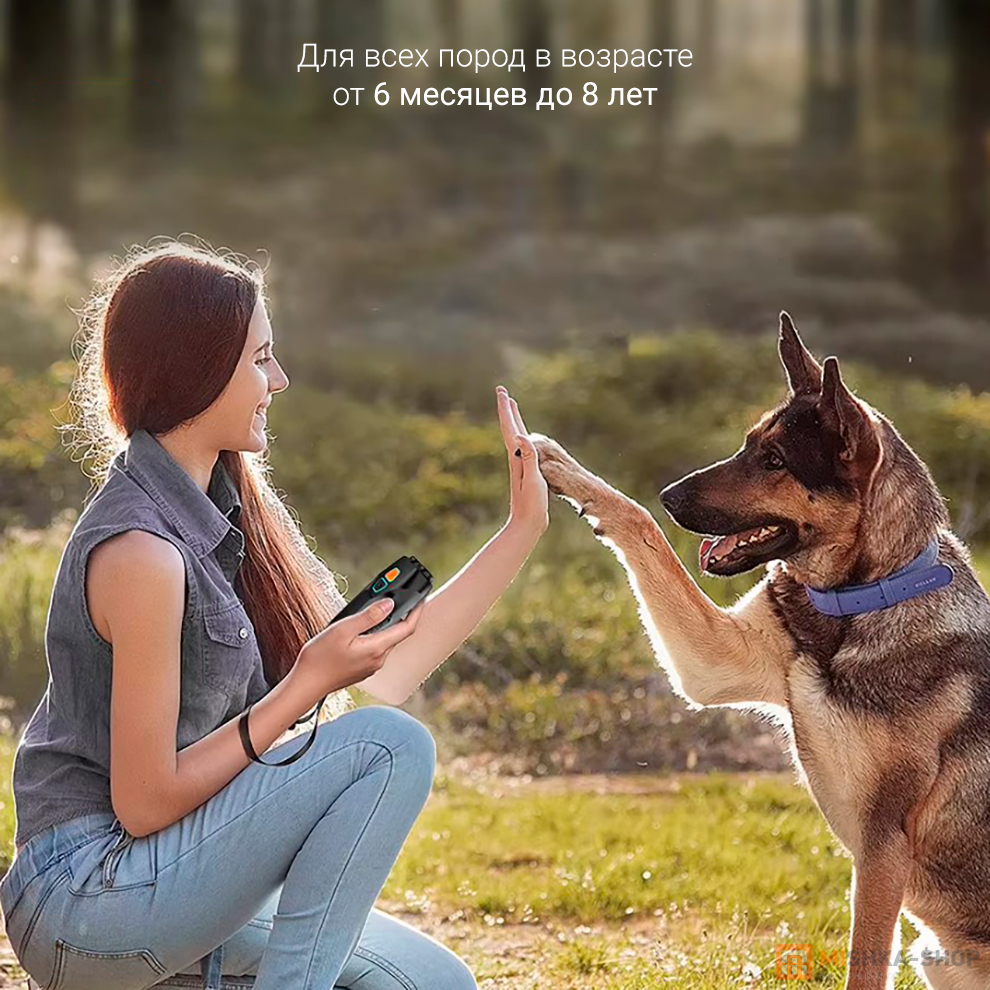 Ультразвуковой отпугиватель для собак Rojeco U20 Ultrasonic Dog Repeller Dual Probe LED Ультразвуковой отпугиватель для собак Rojeco U20 Ultrasonic Dog Repeller Dual Probe LED