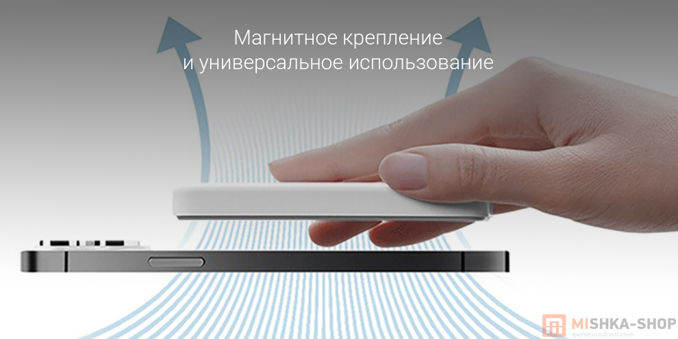 Магнитный беспроводной аккумулятор Xiaomi Magnetic Wireless Power Bank Магнитный беспроводной аккумулятор Xiaomi Magnetic Wireless Power Bank