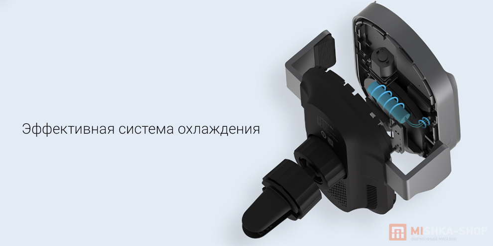 Держатель с беспроводной зарядкой Xiaomi Wireless Car Charger Pro 50W Max