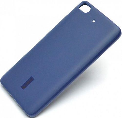 Каучуковый чехол Cherry Blue для Xiaomi Mi6 (Синий) — фото